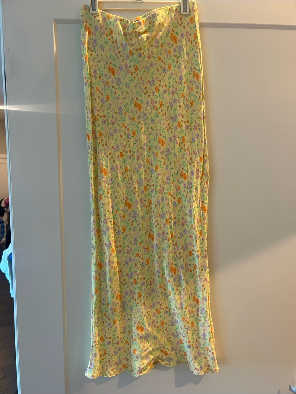 wild fable Yellow Floral Maxi Skirt